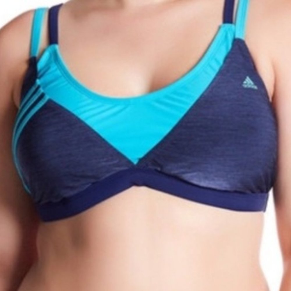ADIDAS Sport Bikini Tank Top Swimsuit BRA NEW Women's NWT - Picture 3 of 10